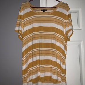 ••Yellow Striped Dress Shirt••